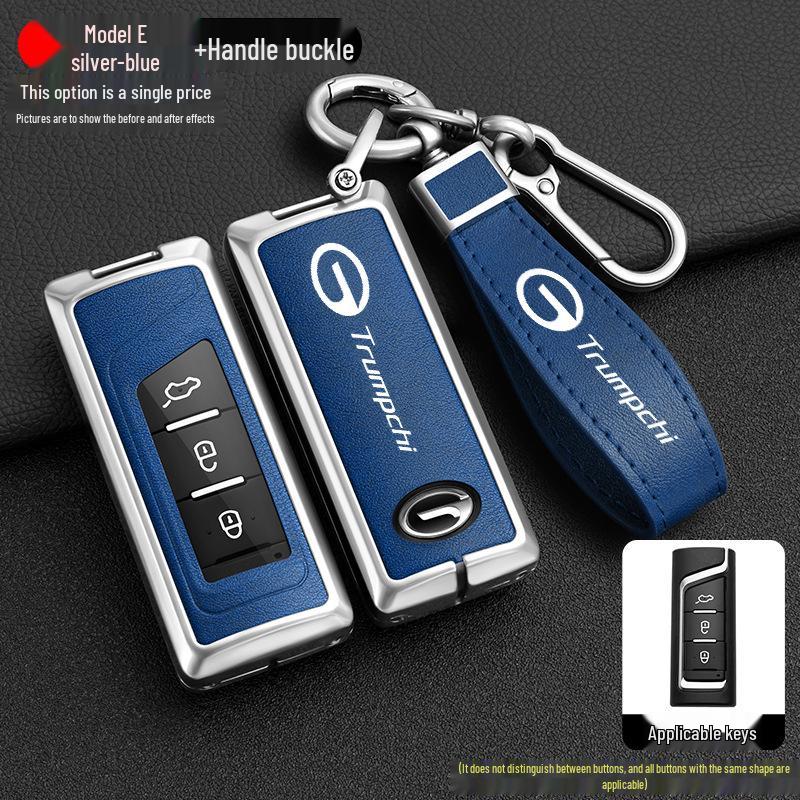 2019 GAC Trumpchi GS4 Key Cover with Buckle for GA8/GS7 - Protective Car Key Shell