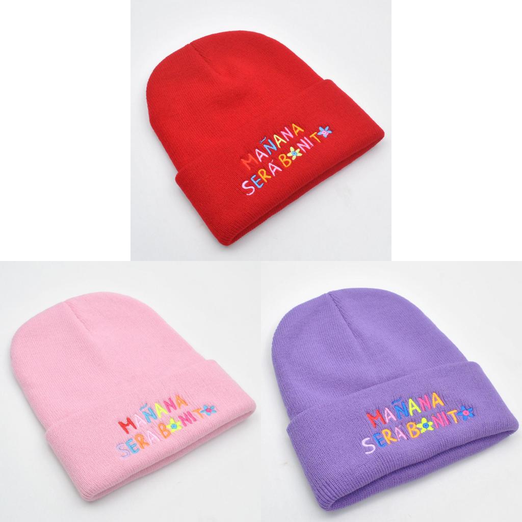 Alphabet Beanie Hat For Men Women Warm Thighs Winter Fashion Gift