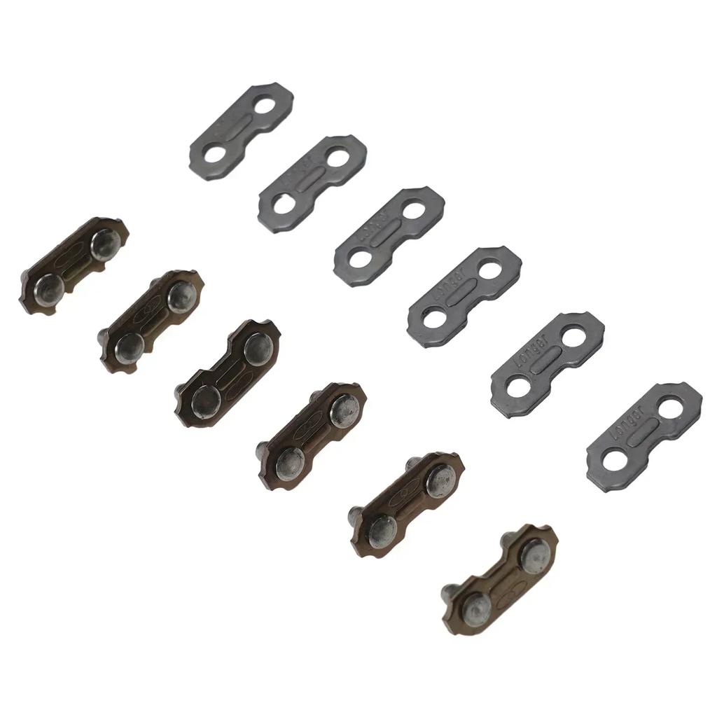 6pcs Chainsaw Chain Joiner Link 3/8 0 063 Size for Chainsaw Parts Accessories Metal Joiners for Chain Connection
