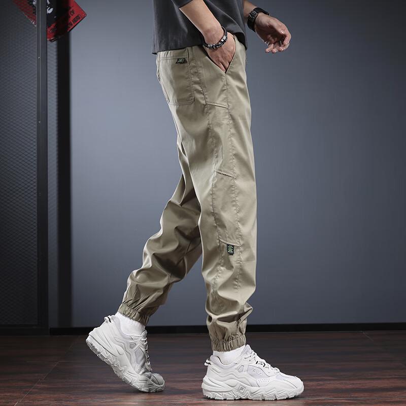 

Jie Leinor Men s Loose Fit Harem Joggers 3XL (181-200 lbs)