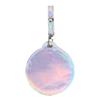 Protective Round Badge Case 58/75Mm Waterproof Transparent Window Display Bag With Hangable Fan Supplies 1/2 Pcs