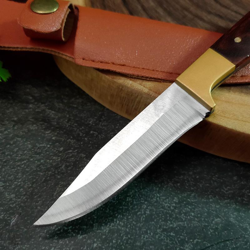 2025 New Design Handmade Forged Stainless Steel Meat Knife Steak Knife, Household Fruit Meat Cutting Knife, Hand Meat Picking Knife