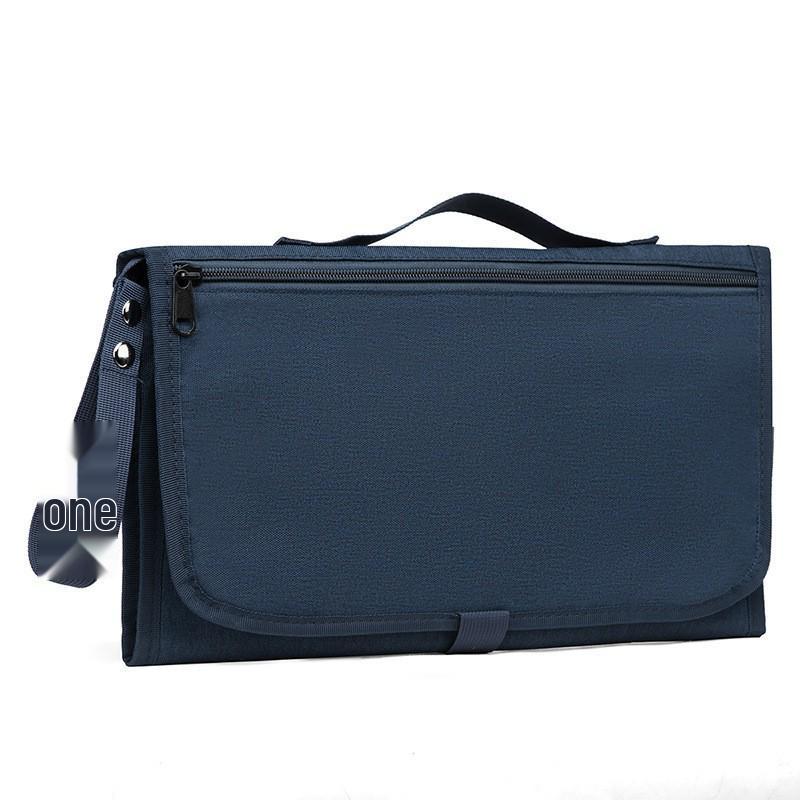 Portable Foldable Baby Diaper Changing Pad with Waterproof Pee Pad & Pocket Diaper Organizer Bag