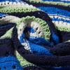 Penfield Mix Color Striped Knit Cardigan Blue_Fr2Kj01U