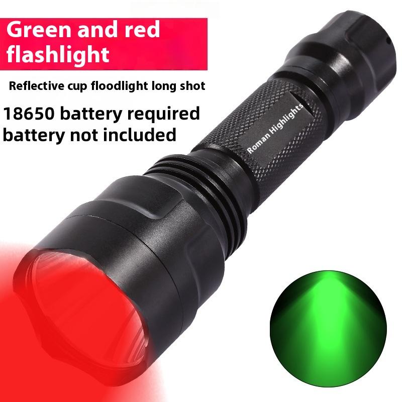 1 Piece C8 200Lm 300M Range Tactical Hunting Led Torch For Night Riding Camping Hiking 18650 Super Led Flashlight