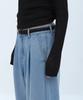 MUSINSA STANDARD WOMAN Women'S Tencel One-Pleat Extra Wide Denim Pants [Sky Blue]