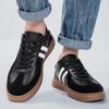 Fashion Fashion Male Casual Footwear 2025 New Anti-slip Tenis Masculino Lace Up Skateboard Shoe Genuine Leather Classic Outdoor Sneakers