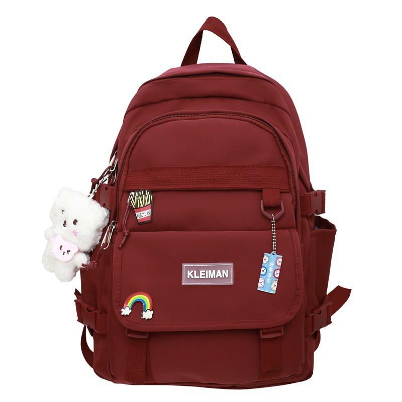 Japanese Ins Style Female Junior High School Student Backpack Light Korean Sen Small Fresh Large Capacity