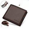 Men's short wallet, new simple wallet, thin wallet.