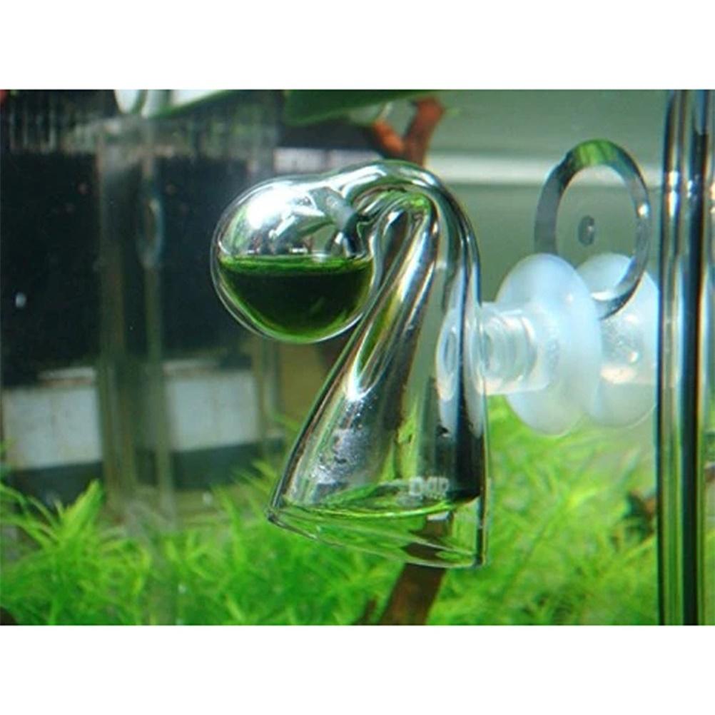 CO2 Long Acting Monitor CO2 Drop Checker with Suction Cup for Aquarium