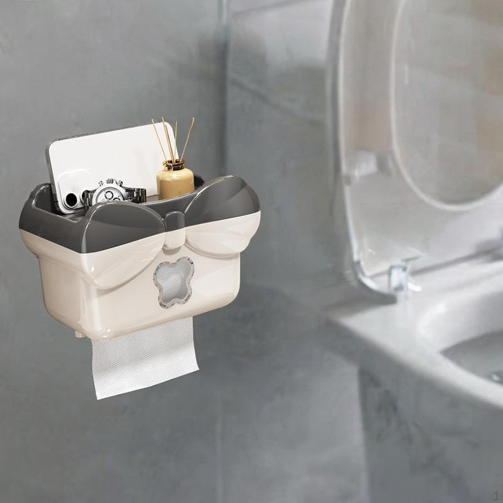 

Крышка для коробки с салфетками Диспенсер для салфеток для лица Простая установка Элегантный держатель для туалетной бумаги темно серый