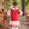 Hua Tian Cai Yuan Ru Yi Girls' Chinese Hanfu New Year Outfit Set