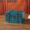 Wooden Storage Vintage Box With Lid For Desk And Shelf Organization Decoration