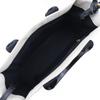 BALENCIAGA hardware Tote Bag 671402 Small 2WAYShoulder Black / white canvas Women Used