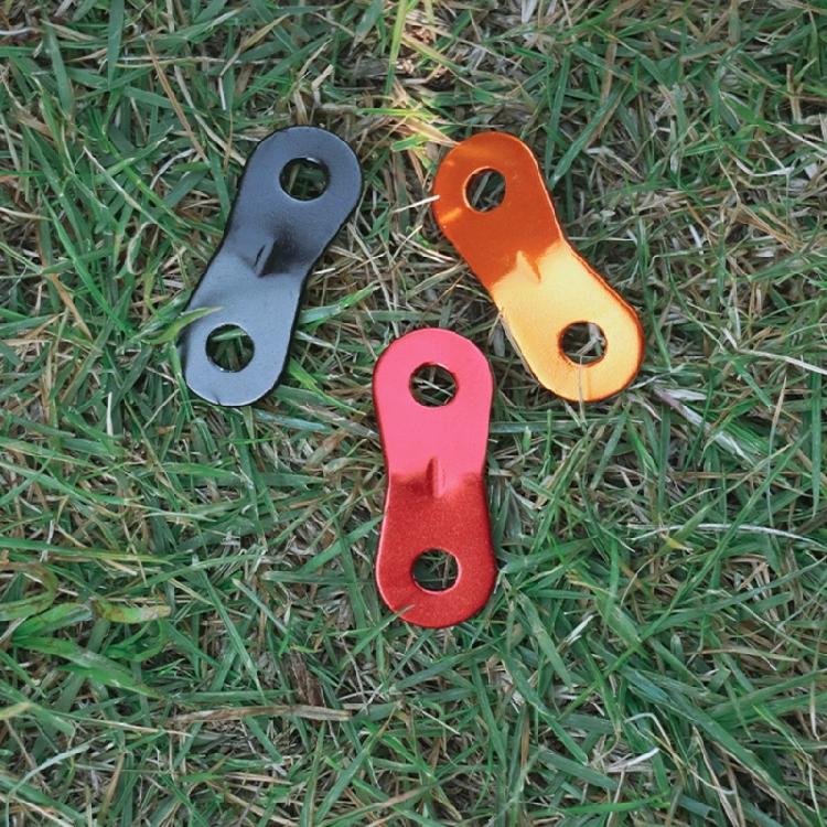 10lots Tent Cord Fasteners Tent Guyline Tensioners Outdoor Wind Rope Buckles for Camping and Outdoor Event