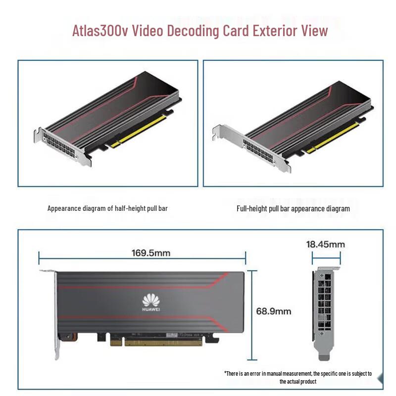 Huawei Ascend Atlas AI Inference & Video Processing Card (CN version)