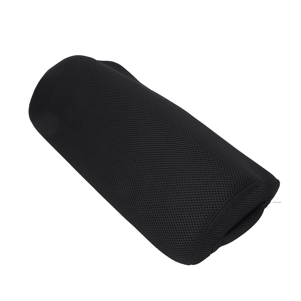 Under Desk Footrest Cloud Shape Promote Blood Circulation Memory Foam Foot Rest Black