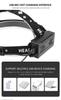XHP99 LED Motion Rechargeable Headlamp with 5 500m Adjustable Tactical IPX6 Waterproof Head Torch for Disaster and Emergencies High-Power Headlight,