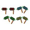 10Pieces Voltage Tester Mini Digital DC Voltmeter with 0.28 Inch LED Display Display Voltage Tester Meter DC 0-100V