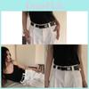 Designer Metal Buckle Leather Belt For Men And Women Summer Fashion Accessory