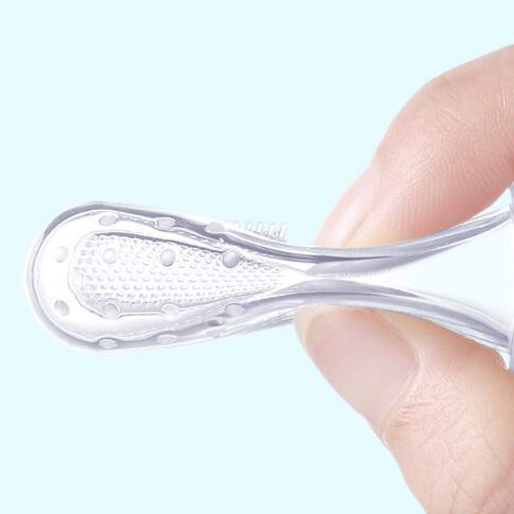 HJ Baby Finger Toothbrush, Children's Toothbrush, Baby Care, Silicone Soft, Suitable for Elderly Care (20-Pack)