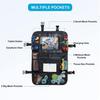 2 Pack Backseat Organizer, Storage Organizer with 12.5 Inch Tablet Holder Tissue
