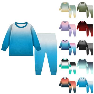 Children's Fashion Suit Skirt Round Neck Long Sleeve Top Pants
