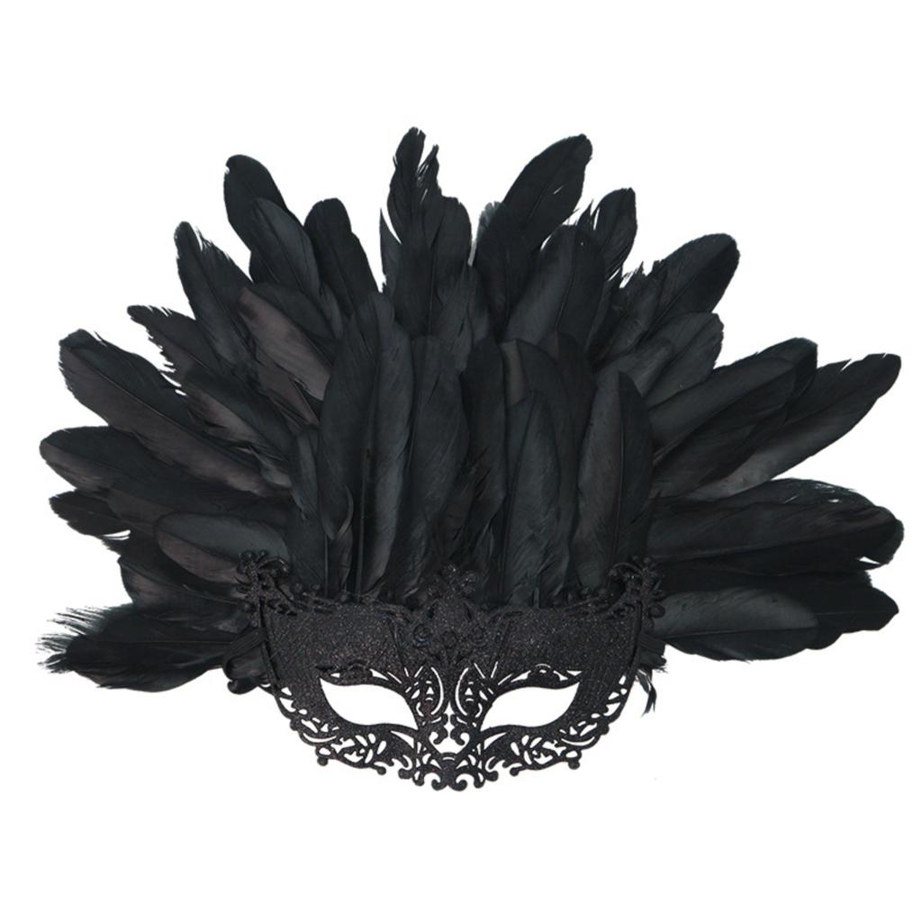 Carnival Tassel Mask Half Face Mask Masquerade Party Mask