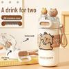 Xidomi Capybara Kids Dual-Drink 316SS Insulated Water Bottle