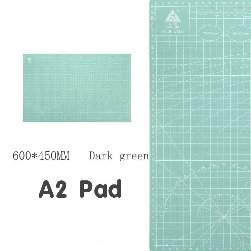 A2 Cutting Board Grid Line Self-healing Cutting Board Craft Card Multicolor Double-sided Desktop Manual Cutting Pad 60 * 45cm