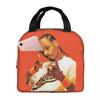 American Music Rapper Snoop Dogg Insulated Lunch Bag for Kids School Cooler Thermal Food Box Tote Portable Lunch Boxes Container