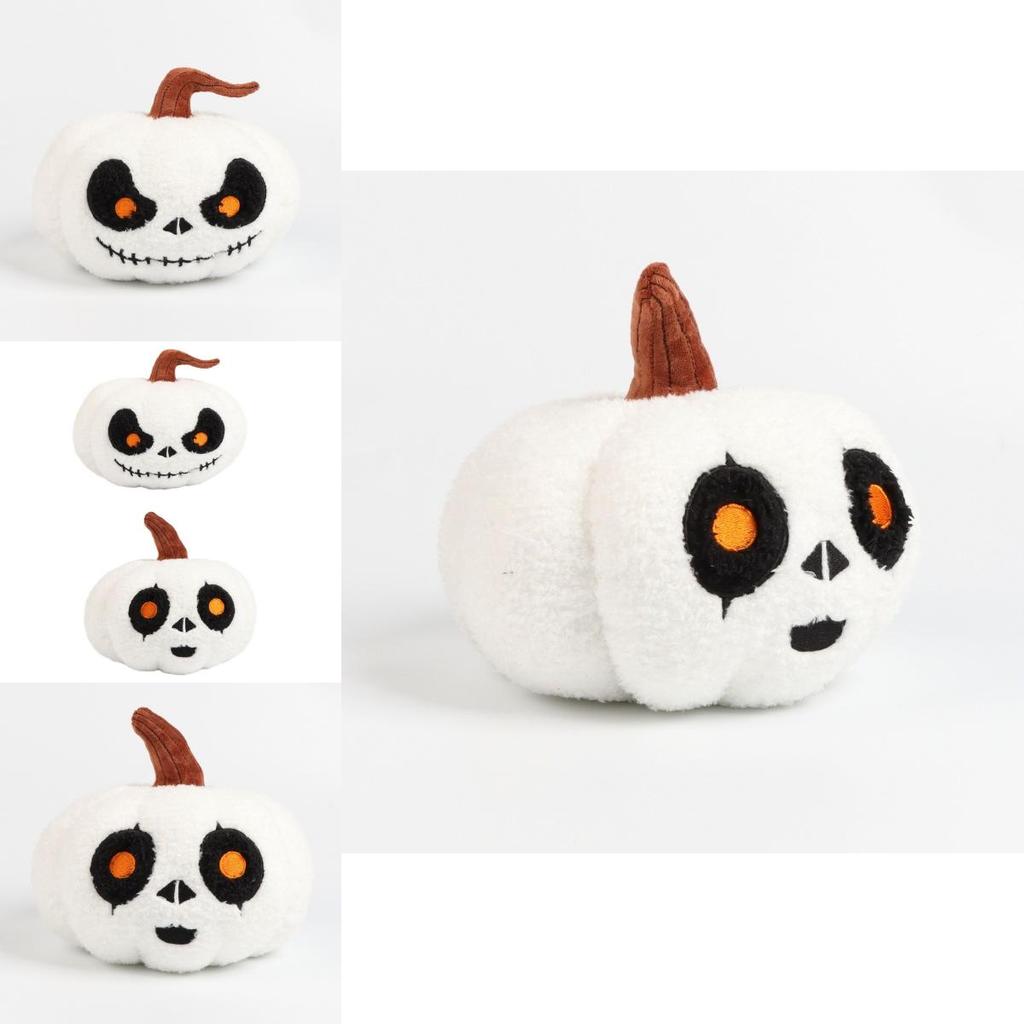 Cute Halloween Pumpkin Plush Pillow For Spooky Decor With Soft Pp Cotton Filling