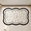 Shengwalunding Bathroom Non-Slip Mat, Elderly Bathing Anti-Fall Floor Mat, Shower Bathroom Doorway Thickened Foot Pad, Upgraded Version, 40*60cm