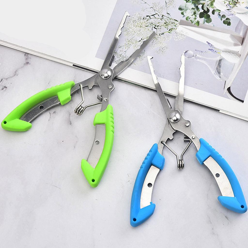 Portable Small Fishing Pliers Scissors Cutting Fish Line Tongs Stainless Steel Hook Remover Fish Line Cutter Easy To Use