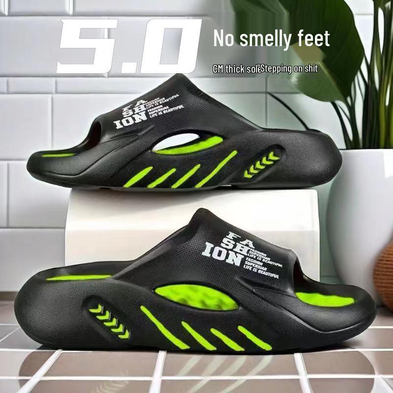 

Мужские и женские удобные тапочки на толстой подошве - Летняя повседневная обувь для улицы и дома 42-43 (fits 41-42 feet)