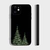 Merry Christmas Tree Phone Case For IPhone 17 Air 16 15 14 13 Pro Max 11 12 Black Silicone Cover