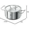 Pot Zwilling Twin Classic 5.4 L (40912-240-0)