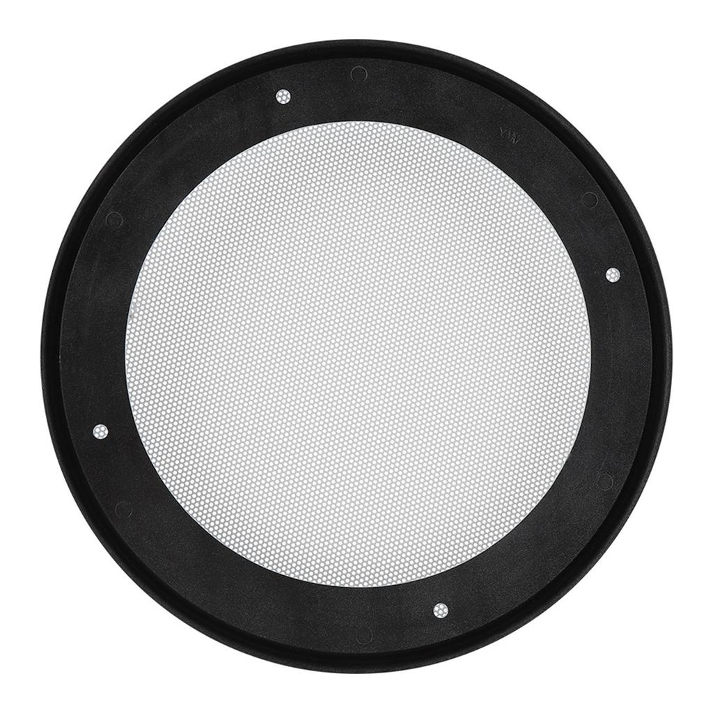 2PCS 6.5 8 Inch Speaker Grille Car Audio Speaker Cover Decorative Circle Metal Mesh