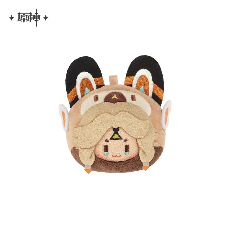 Genshin Impact Plüschfigur Tighnari Wriothesley Cyno Wanderer Freminet Anhänger Schlüsselanhänger Anime Cosplay Stofftier Geschenk für Kinder