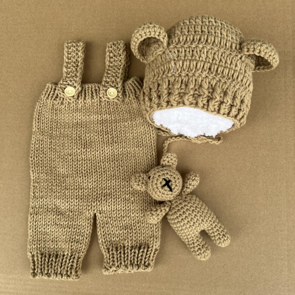 Dolls 3Pcs/Sets Clothes For 45Cm Baby Dolls Diy Doll Accessories For 45Cm Doll Sweater Jumpsuite Clothes For Reborn Baby Doll