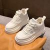 Fleece Little White Shoes New Sports 2024 Winter Heightening Platform Korean Version Ins Female Student Board Shoes Casual Shoes