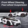 1:24 720S Senna Sports Car Toy Model Alloy Diecast Light Music Simulation Supercar Doors Opened Models Kids Collection Gifts
