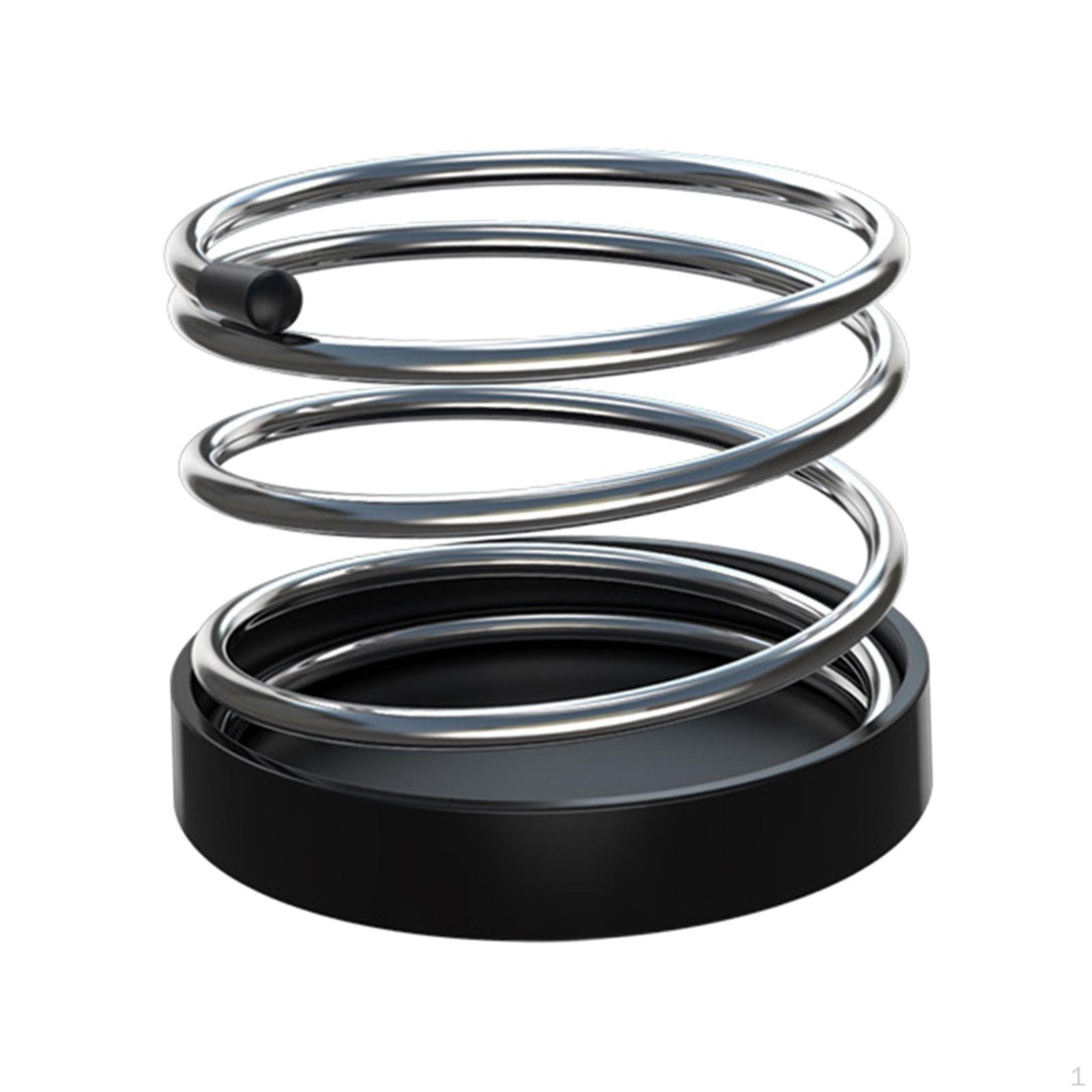 Multifunctional Car Cup Holder Durable Bottle Universal Spring Rack for Automobile Home RV Black