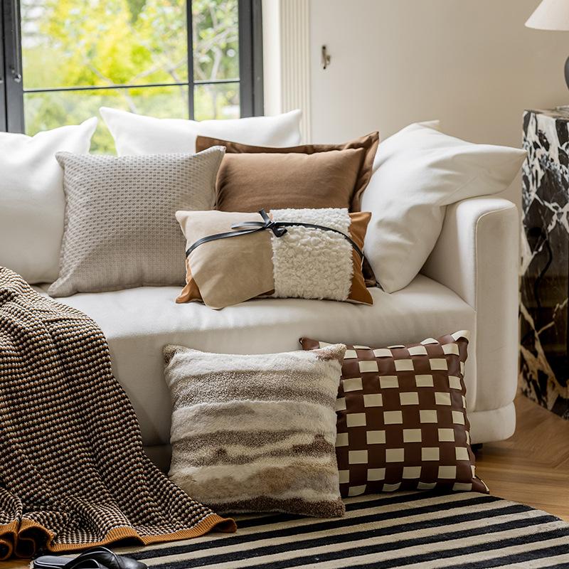 Pillow Cushion Decorative Throw Pillow Sofa Back Cushion For Living Room Hotel Decor Plush Cushion Cover