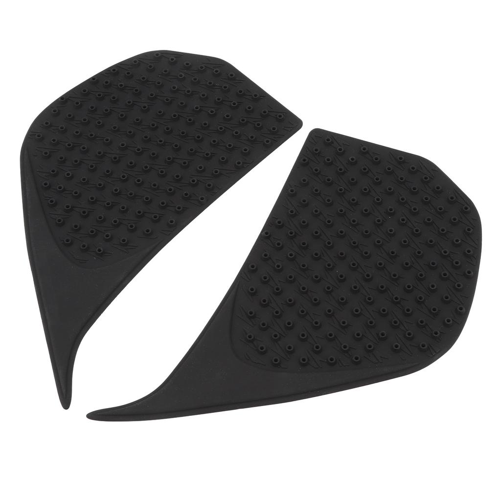 1 Pair Motorcycle Tank Pad Waterproof Rubber Anti Slip Side Tank Knee Grip Traction Pad Protector
