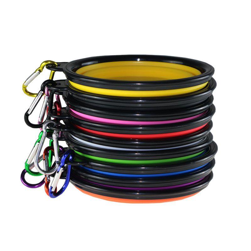 Compact 350ml Collapsible Dog Bowl For Convenient Feeding And Hydration On The Go
