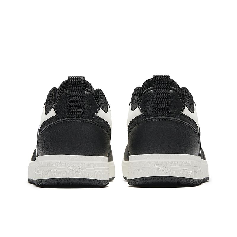 Anta Street Style Casual Classic Lifestyle Series Lightweight Breathable Comfortable Skate Shoes Men Sneaker Black 112638052-11
