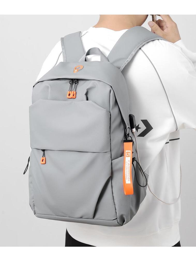 Men's Large Capacity Waterproof Laptop Backpack for Business Travel and Students