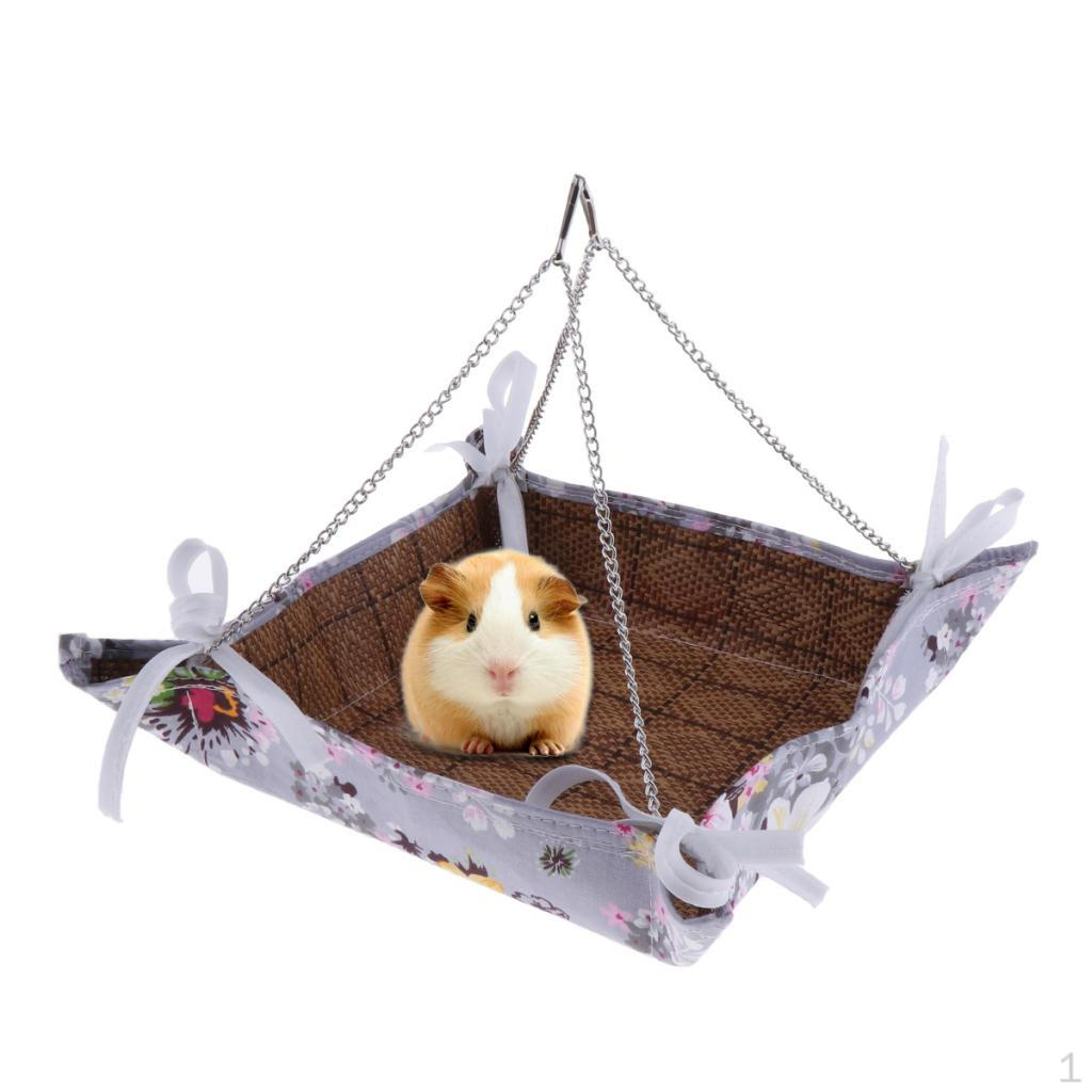 Hamster Gerbil Guinea Chinchilla Hammock Hanging Bed Swing