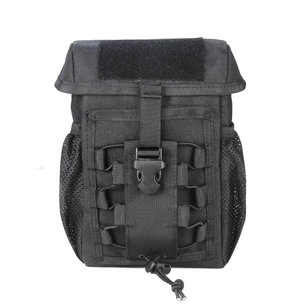 

Waterproof Dump Bag Attachments EDC Pouch Portable Outdoor Climbing Pouch Travel Use Black
